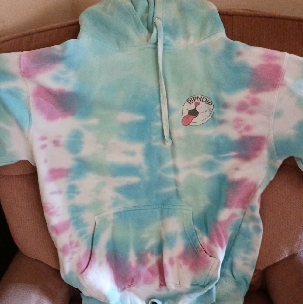 RIPNDIP Tie Dye Hoodie